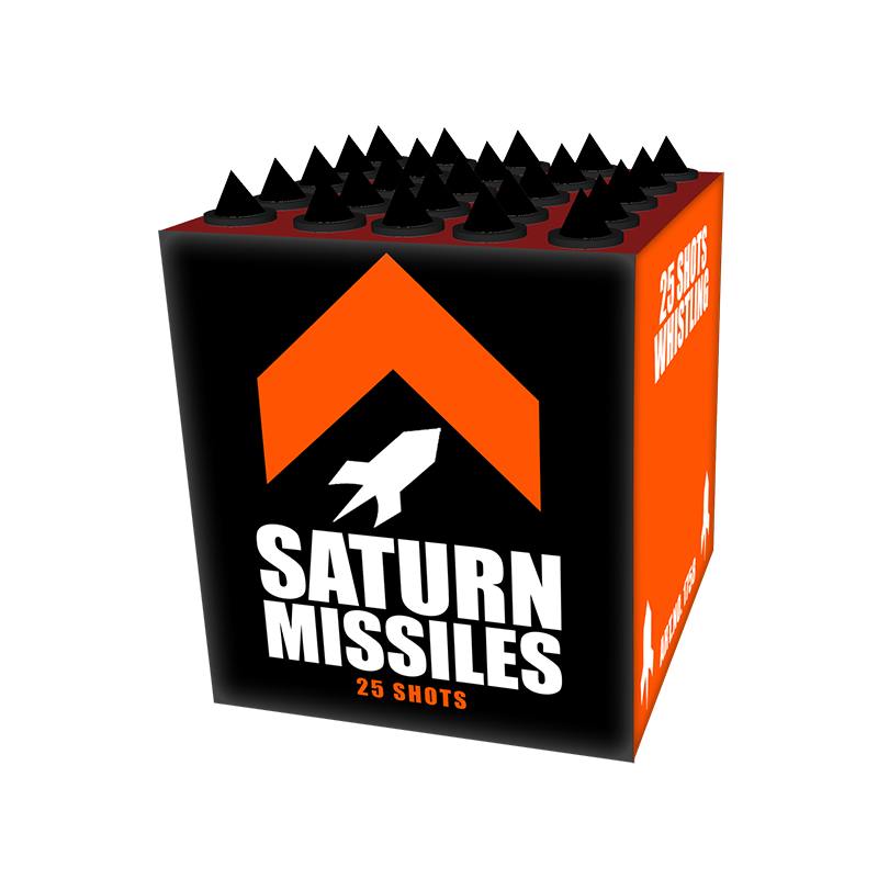 Saturn Missiles 25 (2 cakes)